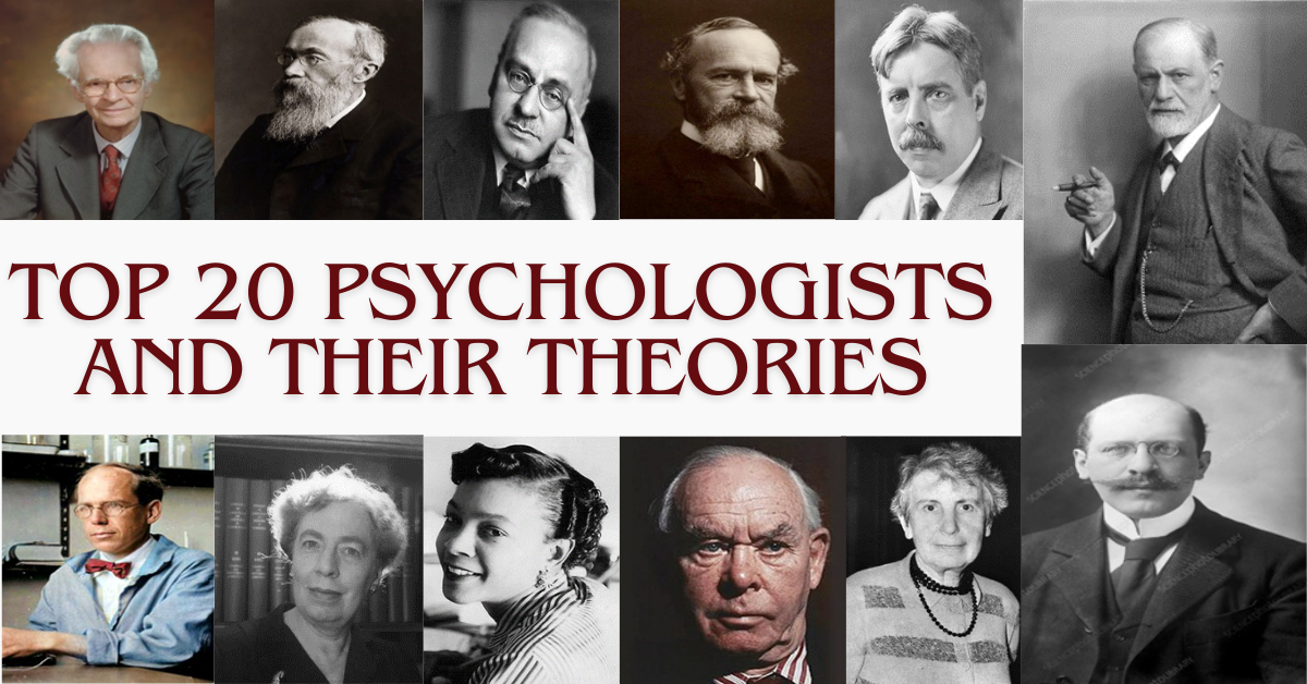 Top 20 Famous Psychologists and Their Theories(02)