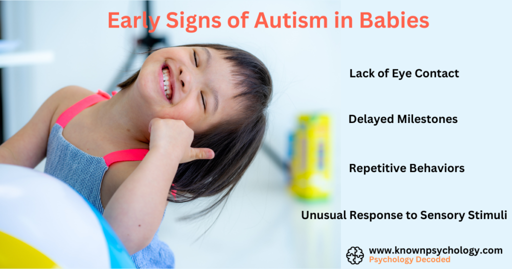 signs of autism in babies