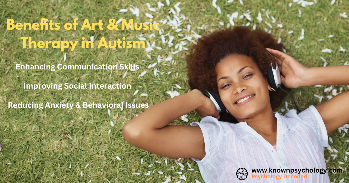 The Role of Art & Music Therapy for Autism - KnownPsychology