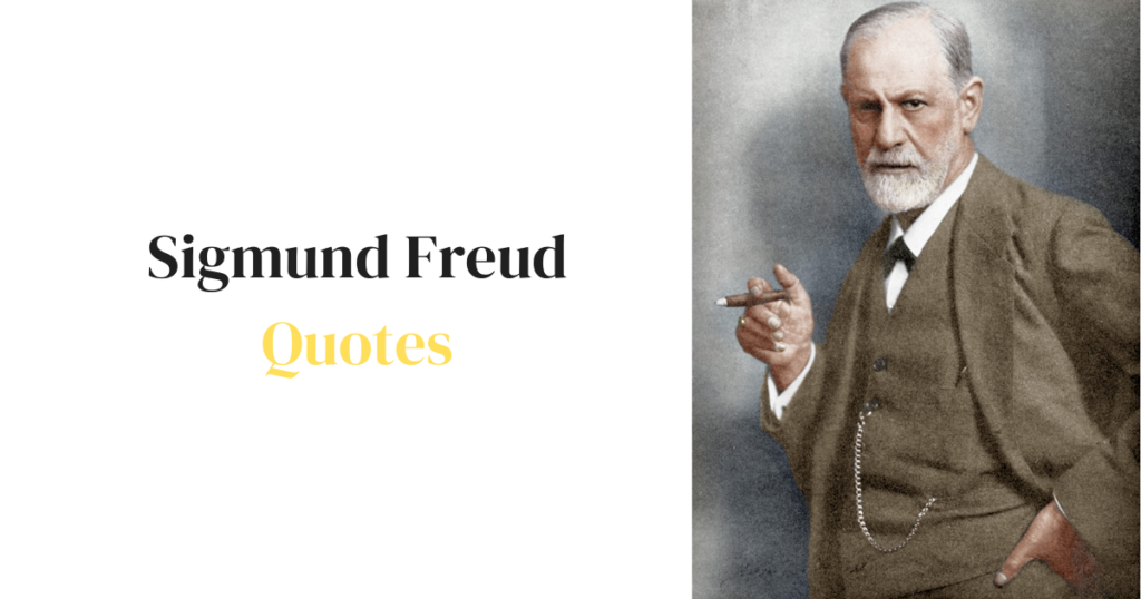 sigmund freud quotes