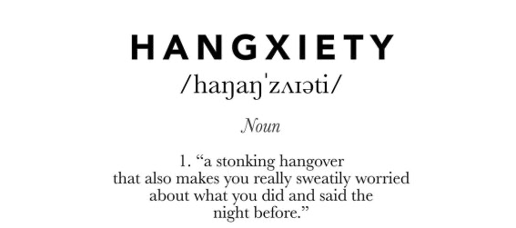 Hangxiety