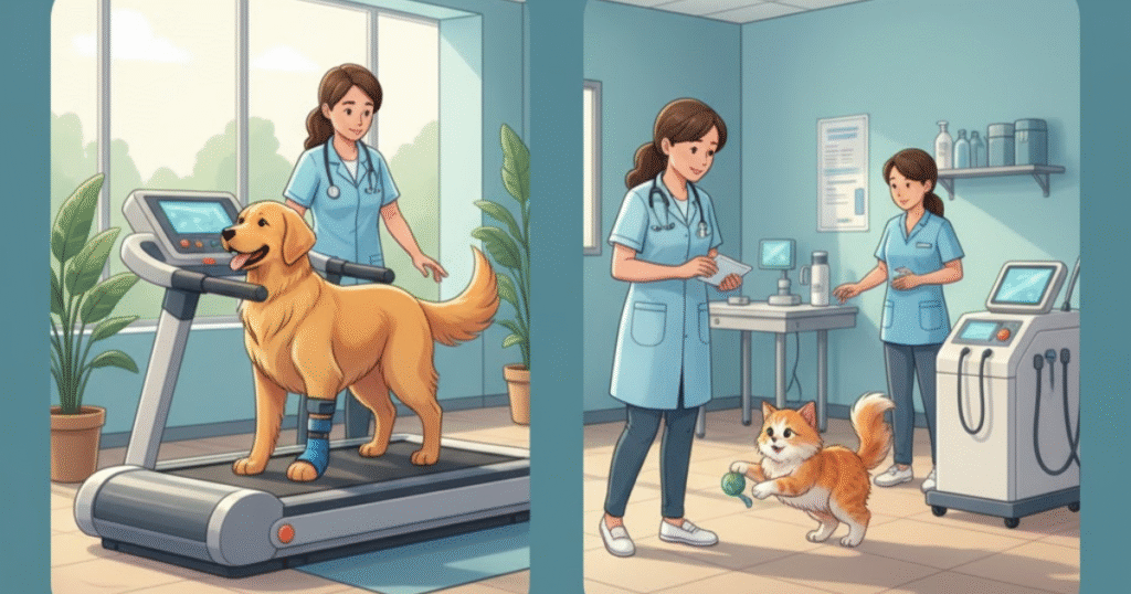 How Animal Hospitals Guide Pet Owners Through Rehabilitation
