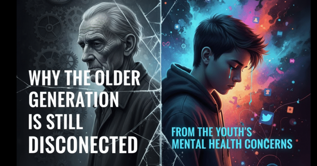 Older Generation is Still Disconnected from the Youth's Mental Health Concerns