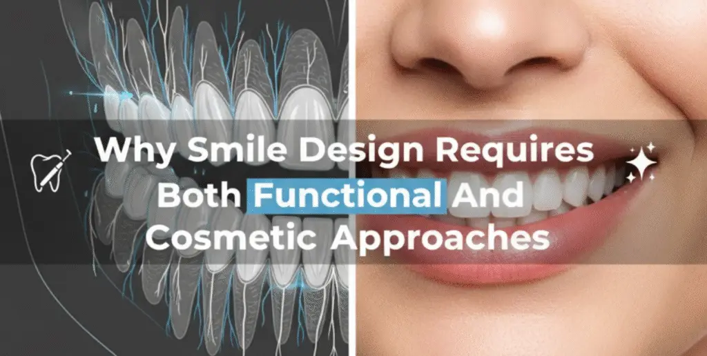 Why Smile Design Requires Both Functional And Cosmetic Approaches