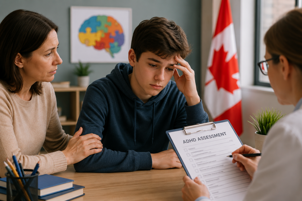 ADHD Test for Teenager in Canada